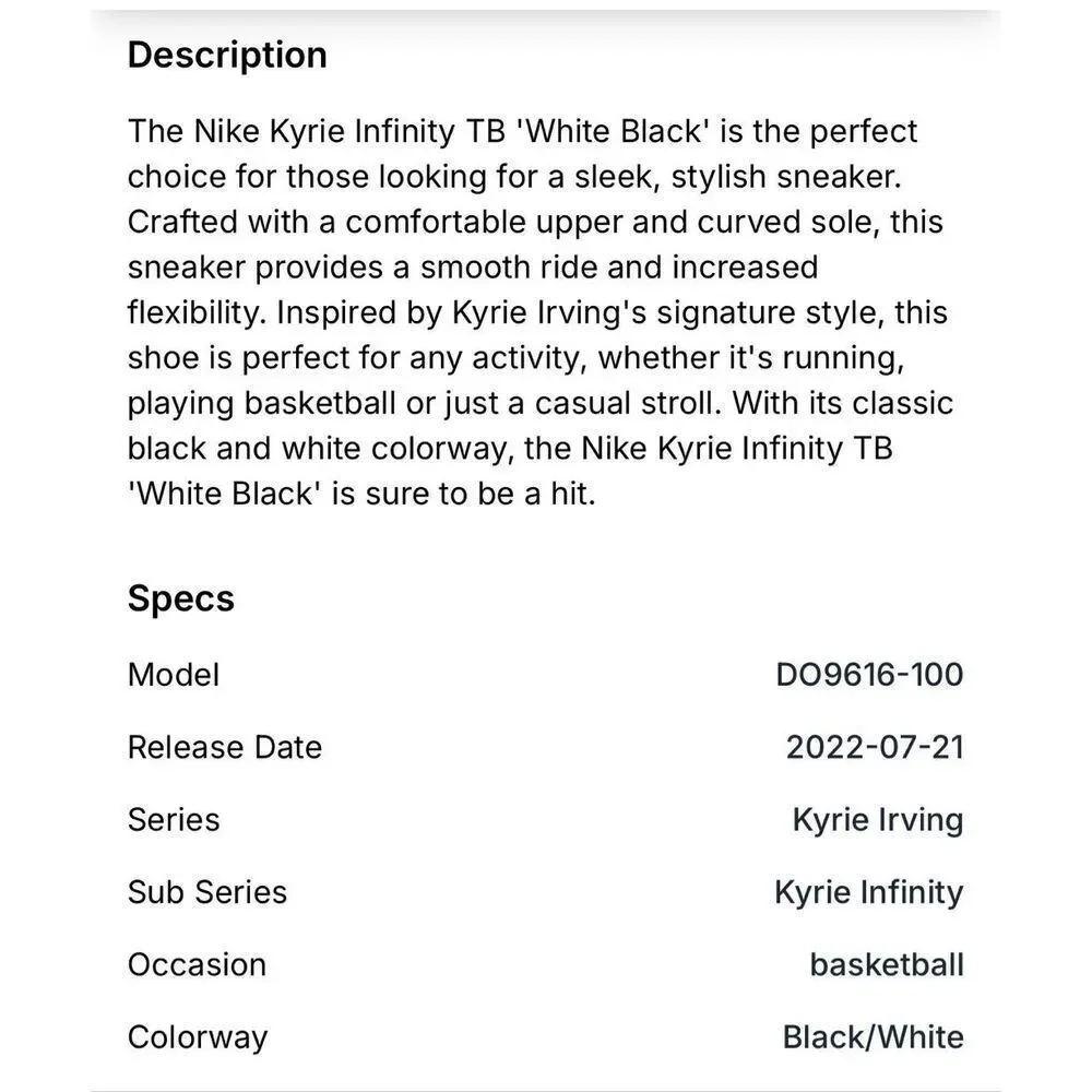 Nike sneakers oreo preowned